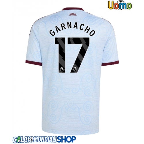 Maglie da calcio Aston Villa Alejandro Garnacho #17 Terza Maglia 2026-27 Manica Corta
